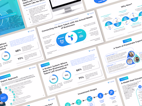 Investor Pitch Deck for Trackia