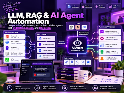 LLM, RAG & AI Agent Automation