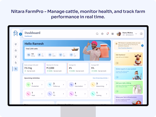 Web Design for Nitara FarmPro
