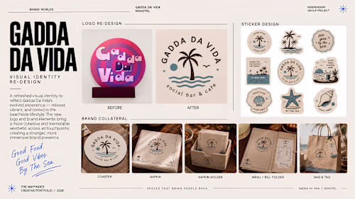 Gadda Da Vida — Visual Identity Redesign