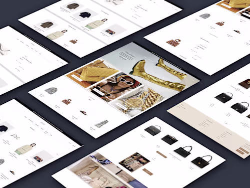 Web Design for The Vintage Store