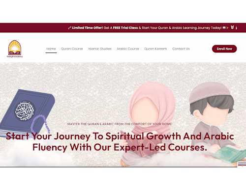 Wordpress Website development for Academy The Light Academy