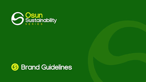 Osun Sustainability Series Brand Identity Design