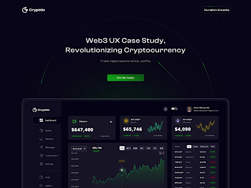 Crypttio UX case study