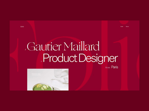 Gautier Maillard - Portfolio