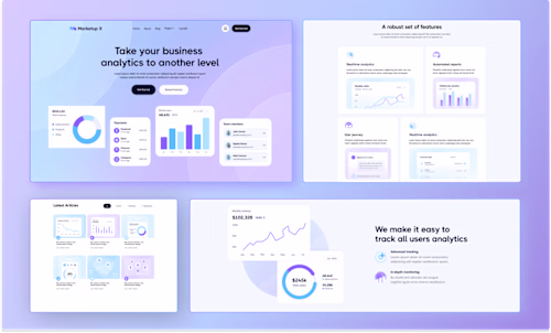 Website UI/UX Design in Figma