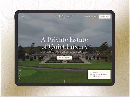Framer design for hotels & resorts