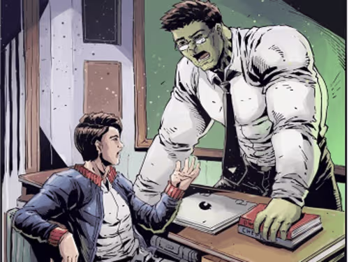 Comic illustration