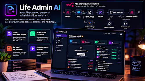 Life Admin AI — AI-Powered Personal Automation Assistant