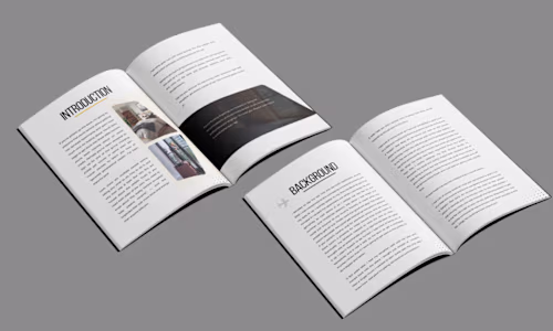 My portfolio comprises different kinds