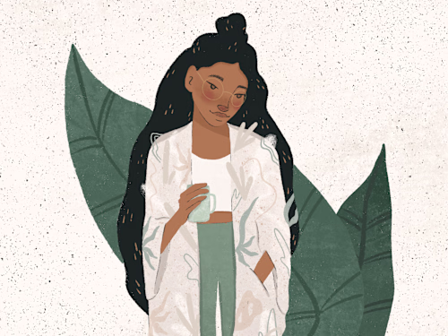 Green Mornings Illustration