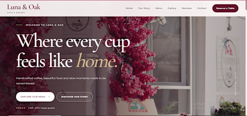 Luna & Oak Café —