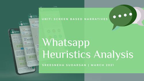 Heuristic Analysis of Whatsapp