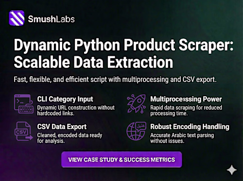 Data Scraping for an E-commerce Website