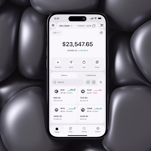 Crypto Wallet - Kadena Blockchain