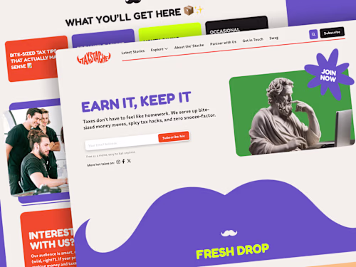 Taxes just got a fresh new look. 😎 Announcing the launch of...