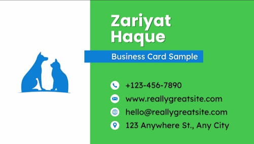 Professional Custom Business Card Design Services