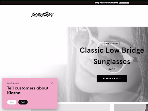 Klarna Demo Store