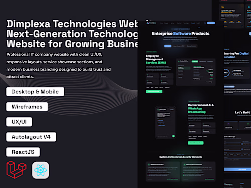Next-Generation Technology Website for Growing