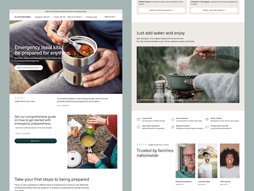 Web design / Landing pages