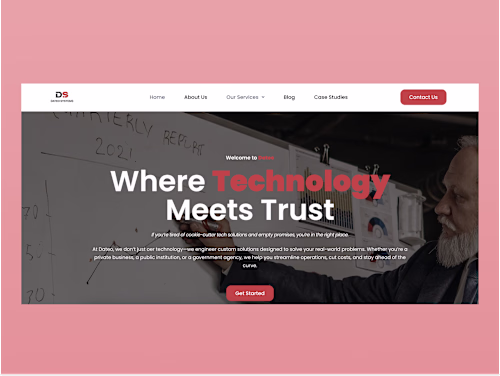 B2B Website Redesign for Tech Consulting Firm | WordPress + SEO