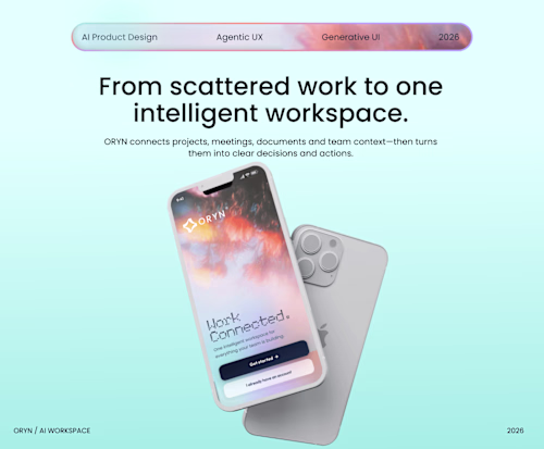 ORYN — Designing an Adaptive AI Workspace