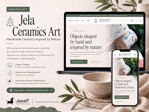 Jelina Radionica Keramike | Handmade Ceramics Website