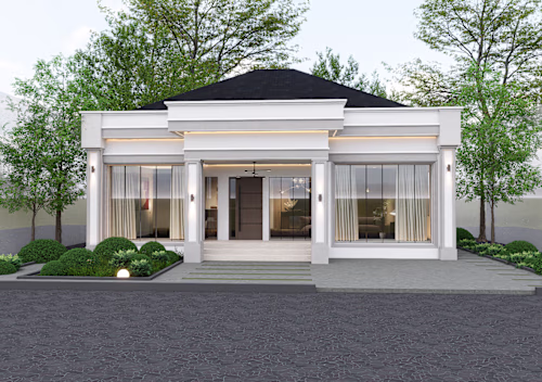 Villa Exterior 3d Design and render