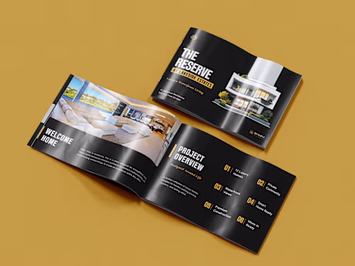 Luxury Real Estate Catalog Design