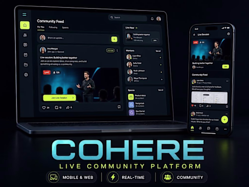 Introducing Cohere.live (http://Cohere.live) ⚡ —