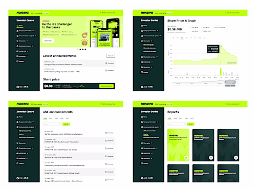 Investor Centre Re-Design