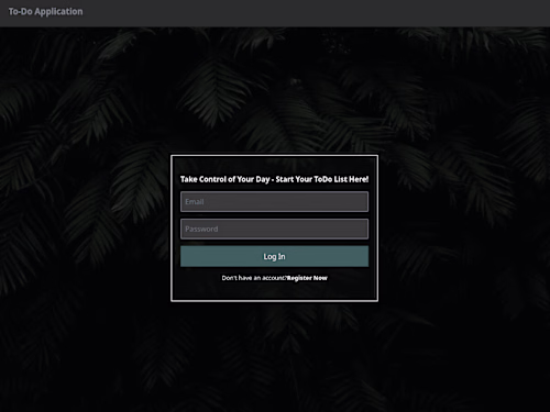 Fullstack Todo Application