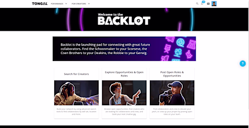 Tongal BackLot
