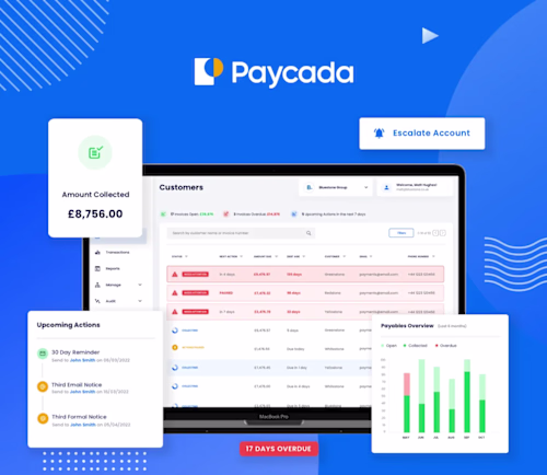 Fintech web platform for automated invoice-chasing for SMEs