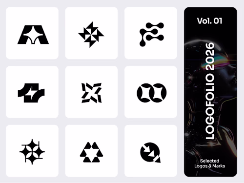 LOGOFOLIO 2026 | Vol. 01 - Selected Logos & marks