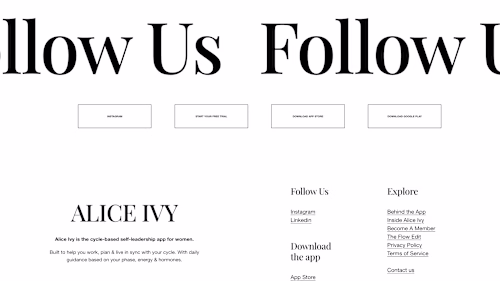 As well as the website