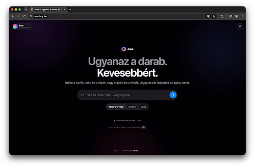 Amix

A subscription product for finding