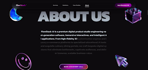 Designed and developed FlowStack AI