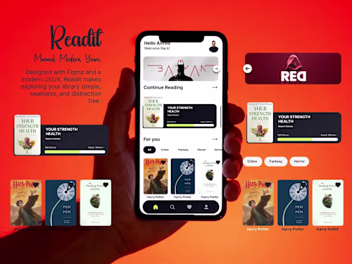 A mobile UI/UX design concept