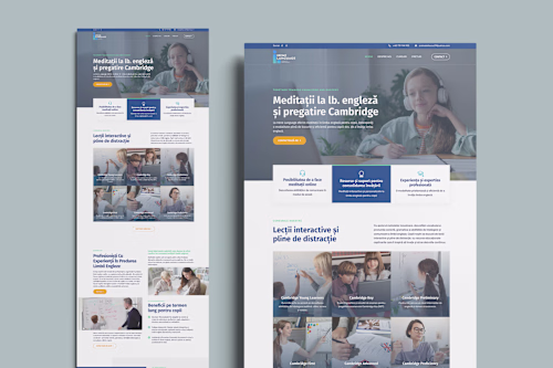 Website Design - English Private Lessons