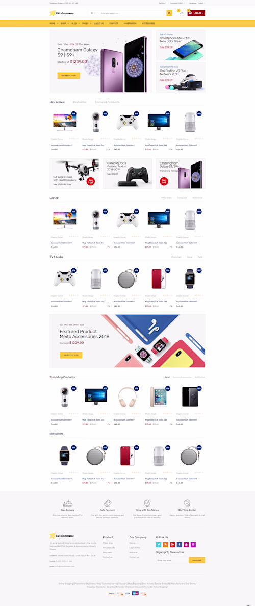 Marketplace website