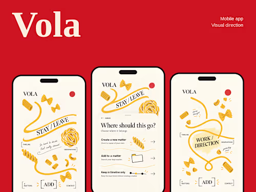 VOLA — Designing a Personal Direction System