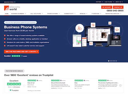 Telecoms World - Webflow Development | JS | API | n8n