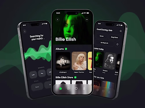 ARTISY | Music player Mobile App