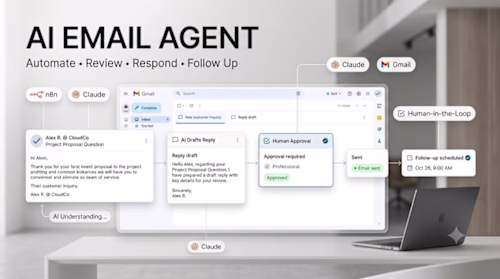I build AI email agents