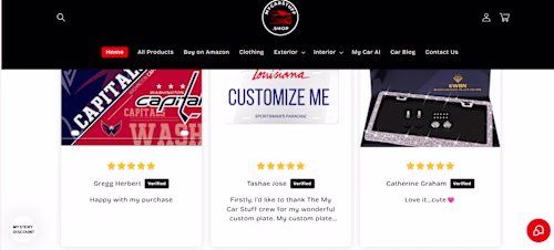 I supported this store by strengthening product reviews to i...