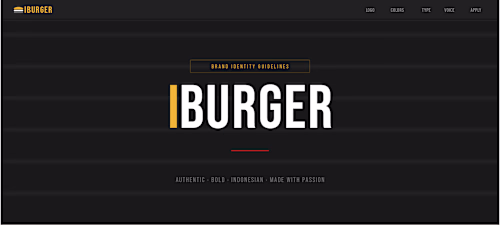 IBurger is a brand identity