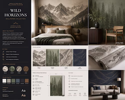 WILD HORIZONS — Wallpaper Collection