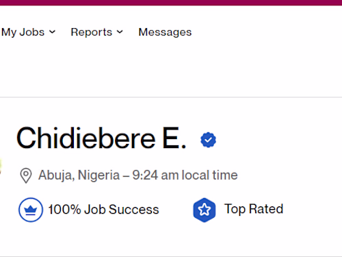 Top-Rated Upwork Freelancer