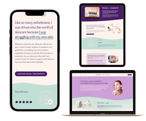 Custom 7-page Website Design Refresh
